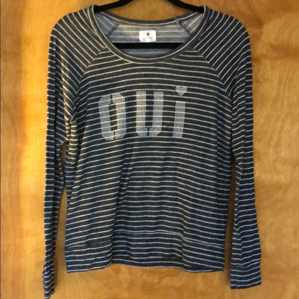 Sundry Striped Sweatshirt
